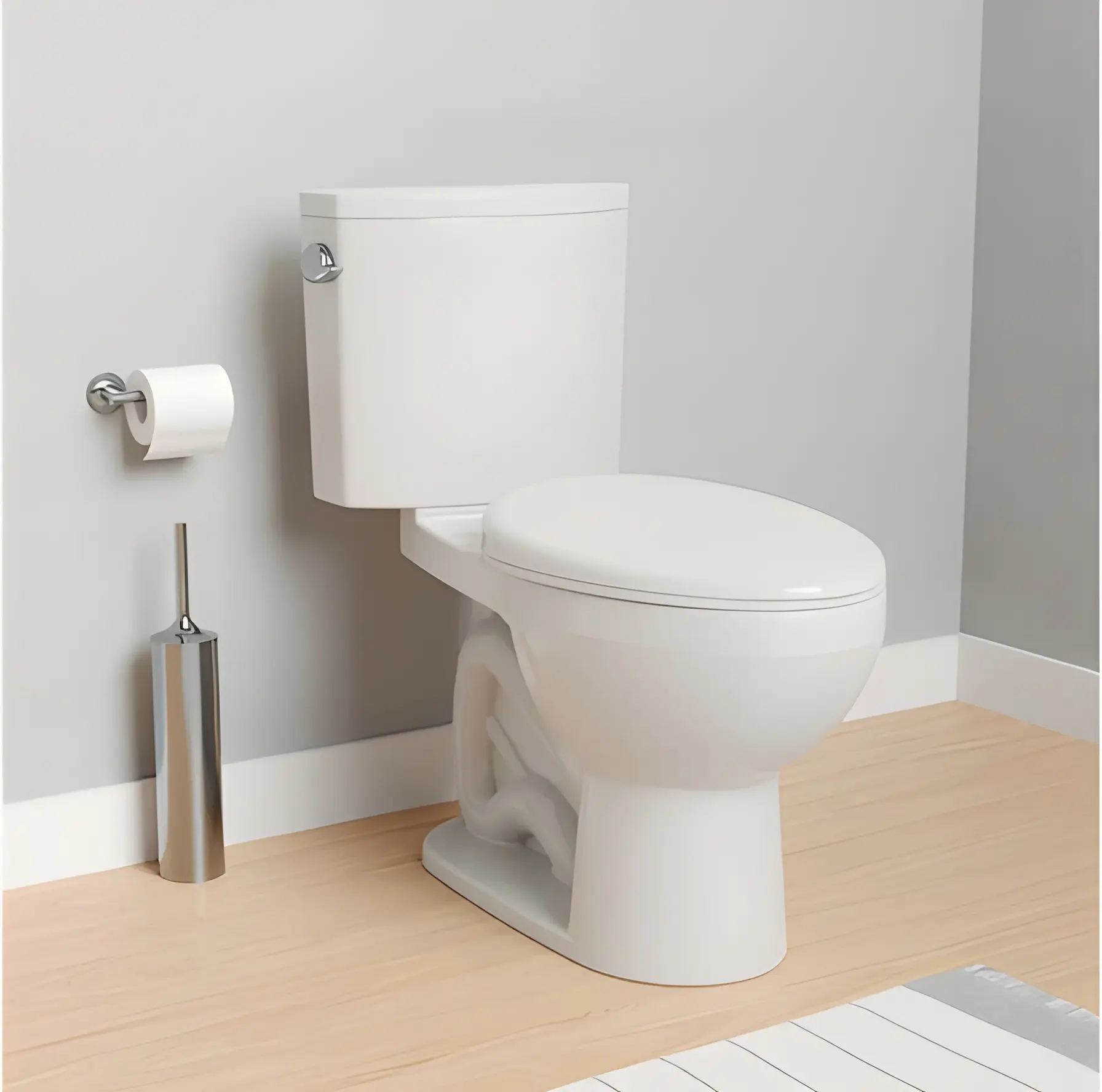 Duravit No.1 Two-Piece 1.28 GPF Elongated Toilet - Includes Toilet, Standard Seat, Delivery, Installation, and Haul-Away - Image 5