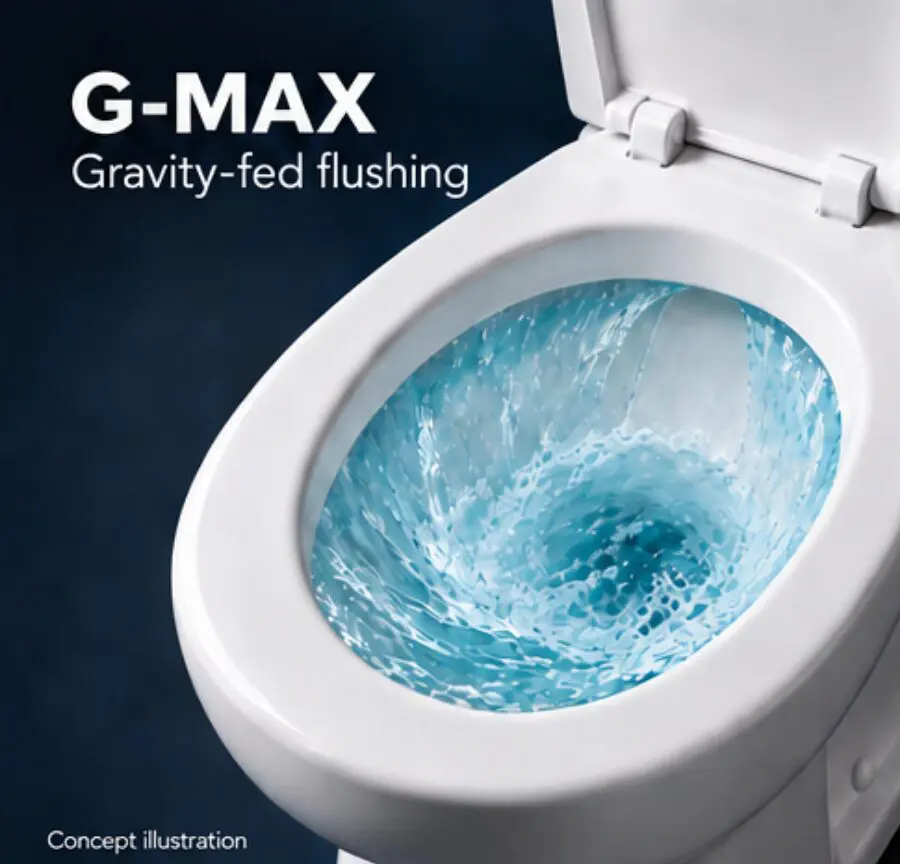 toto toilet G MAX gravity flushing