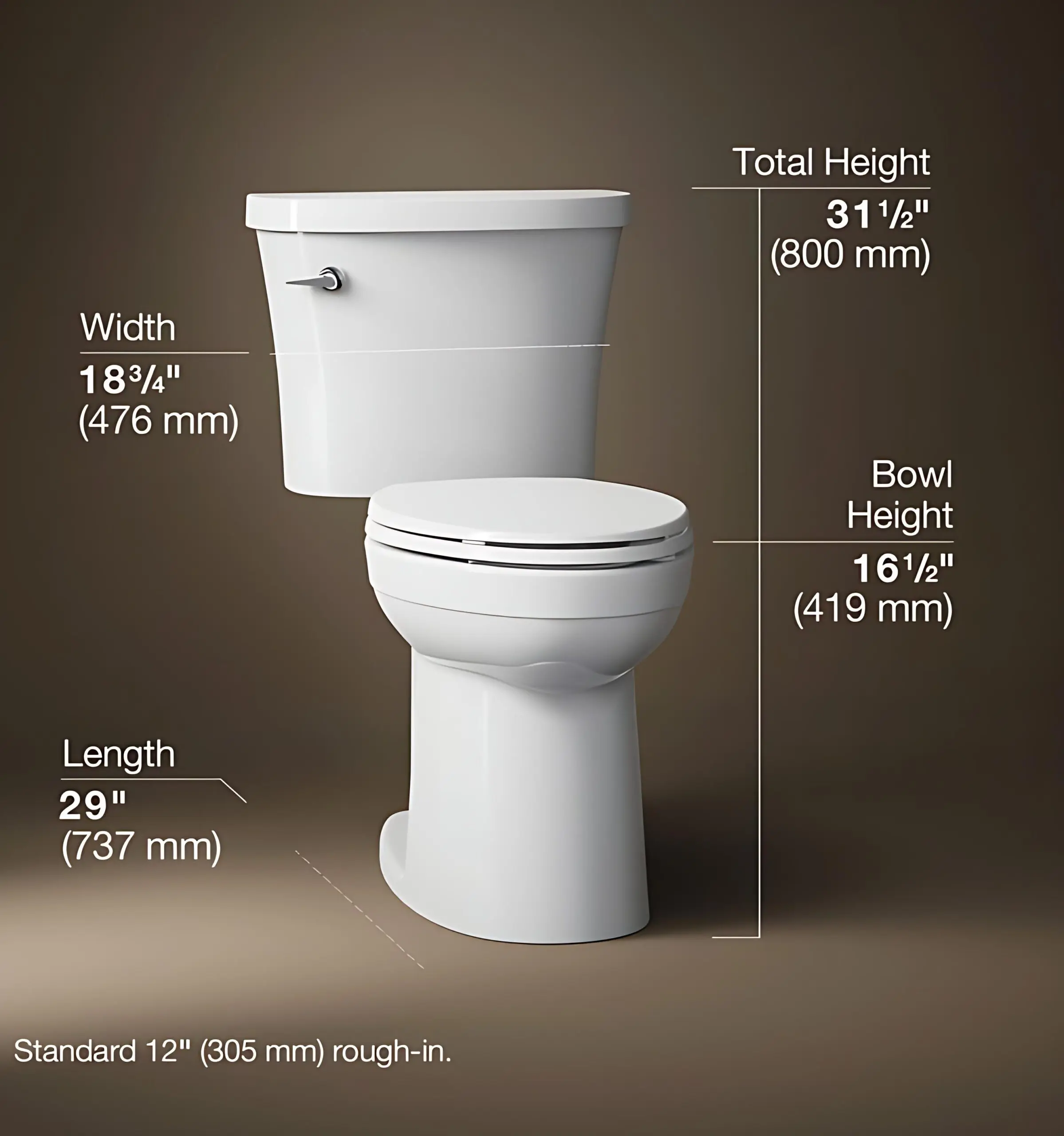 KOHLER Kingston Comfort Height toilet
