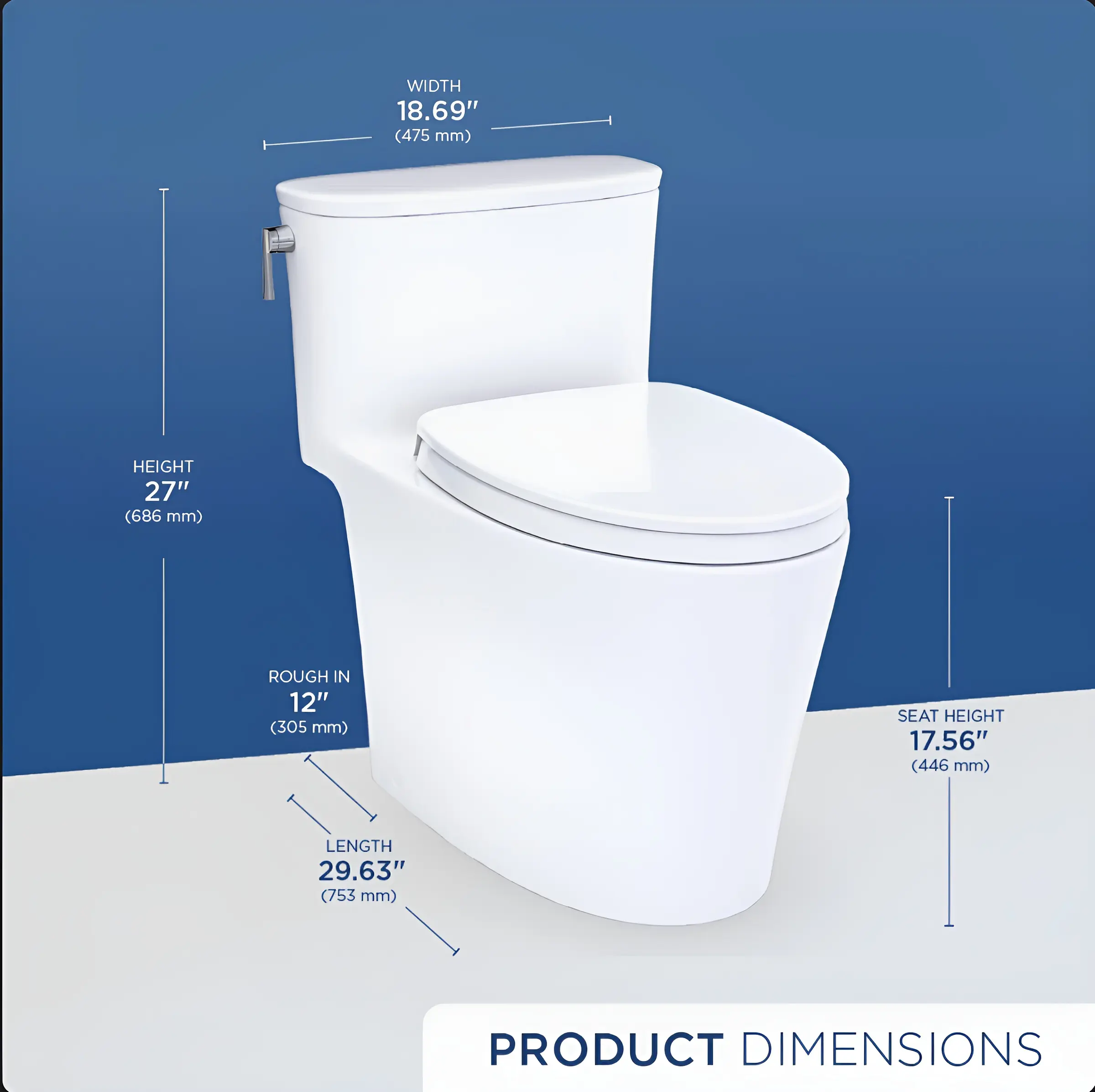 TOTO® Aurora™ One-Piece Toilet - Includes Toilet, Standard Seat, Delivery, Installation, and Haul-Away - Image 6
