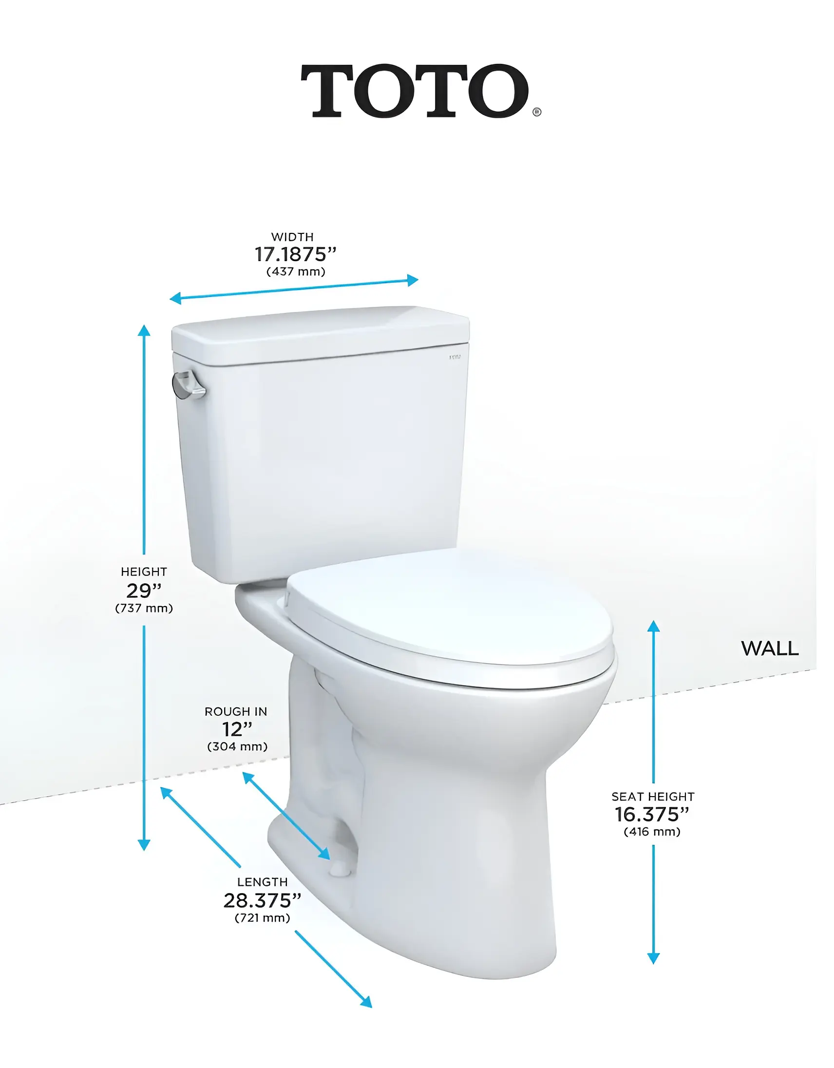 Toto Drake – Includes Toilet, Installation and Haul Away - Image 6
