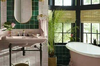 Supporting Breast Cancer Awareness: Pink Bathrooms Through the Ages