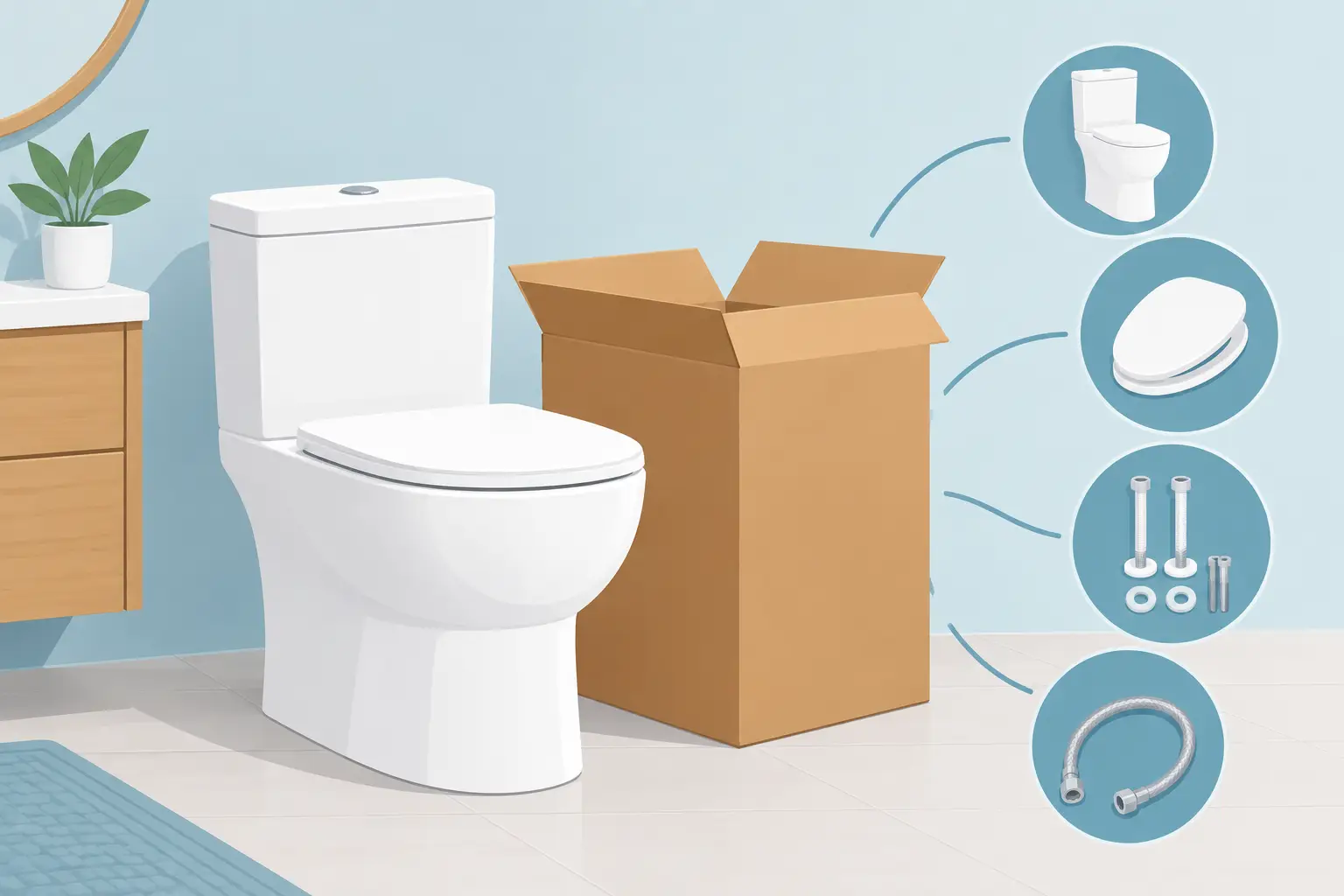 Are Toilet Packages Priced Upfront? What’s Included
