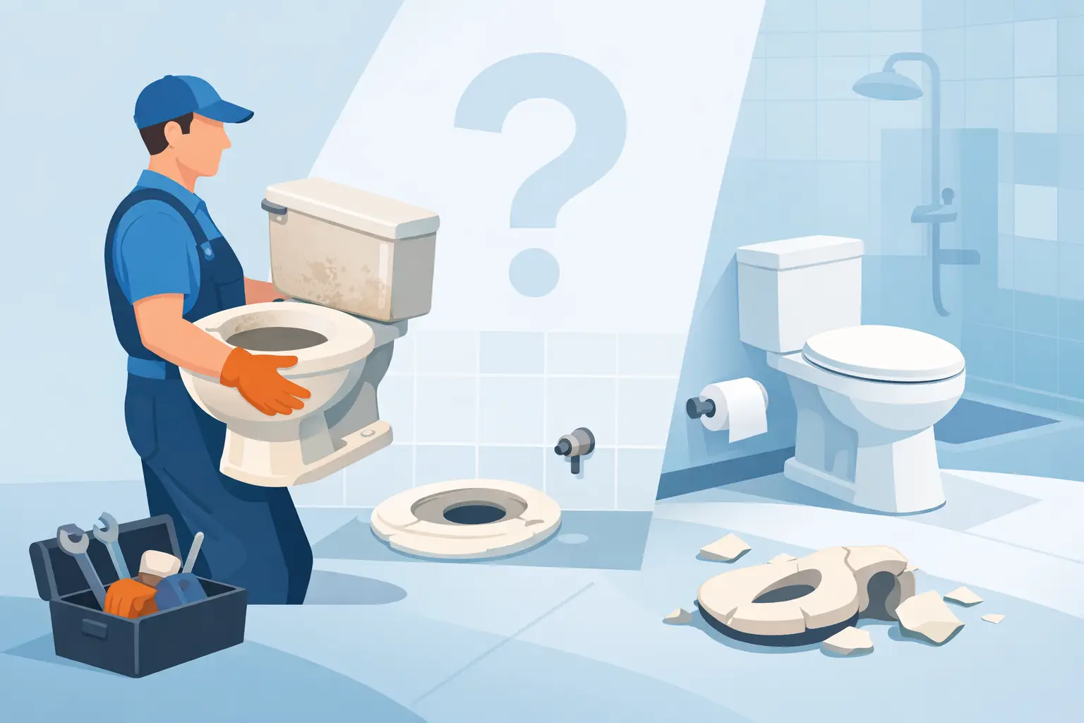 Can Installers Remove Old Toilets? What to Expect