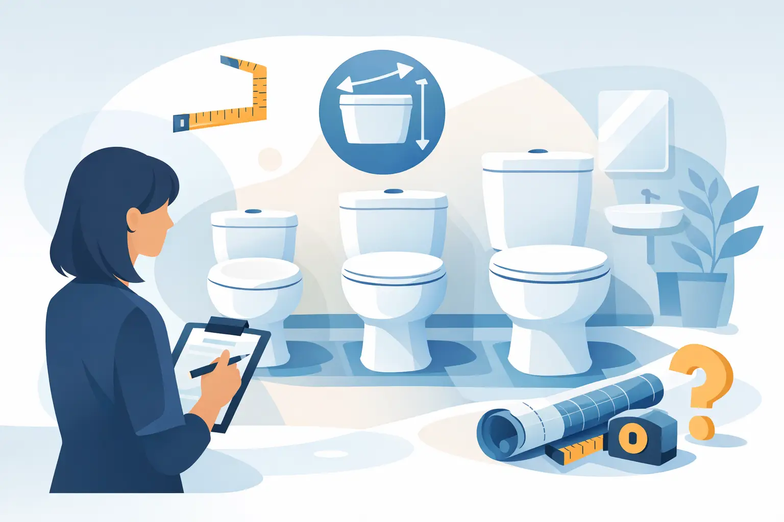 How to Select Toilet Size for Your Bathroom
