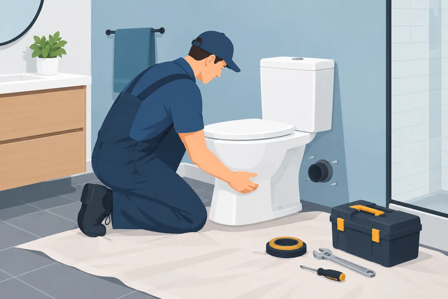 Is Toilet Installation Messy? What to Expect