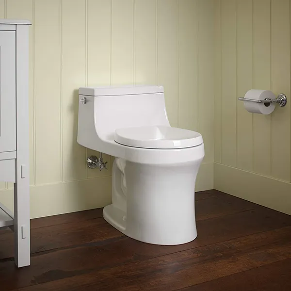 Kohler San Souci® One-piece compact elongated toilet with concealed trapway