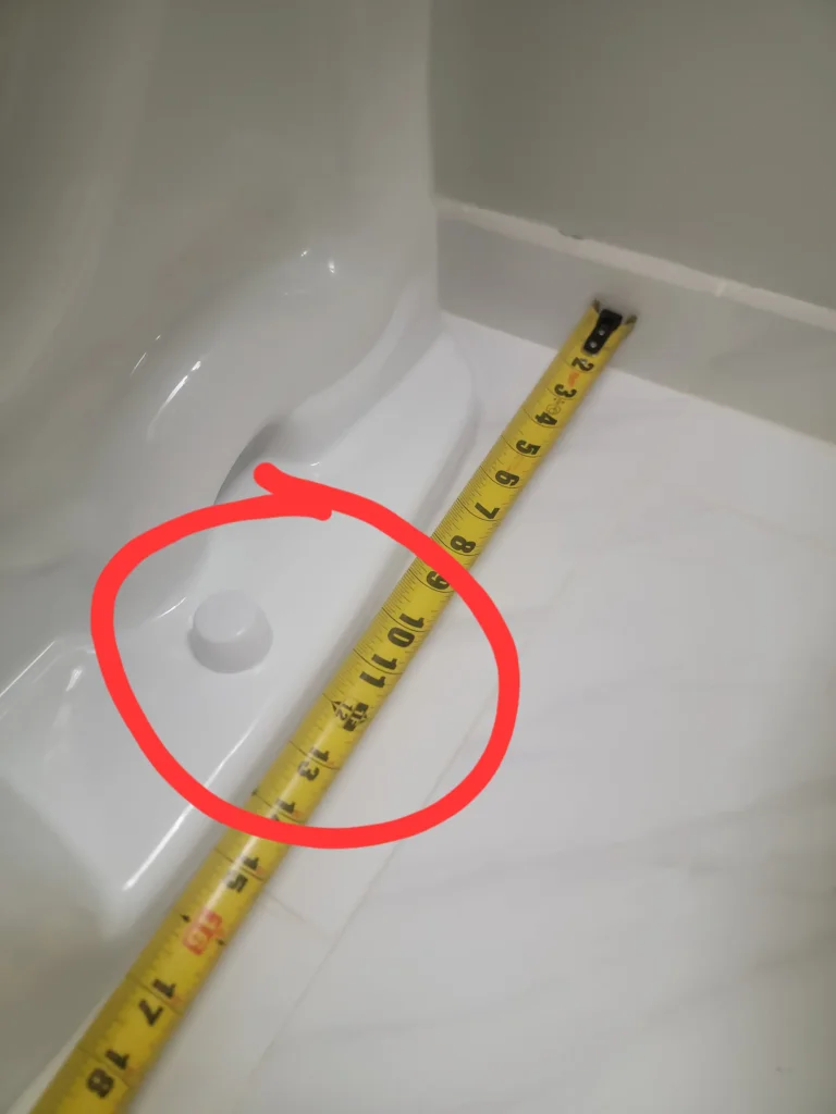 toilet replacement measurement
