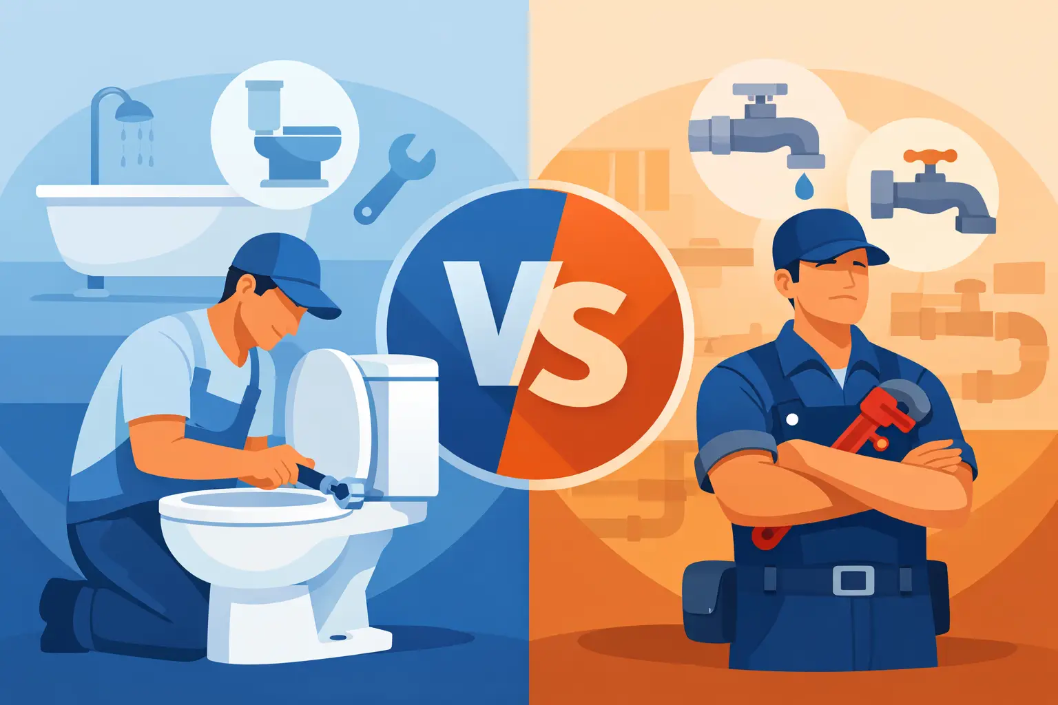 Toilet Installer vs Plumber - Who to Call