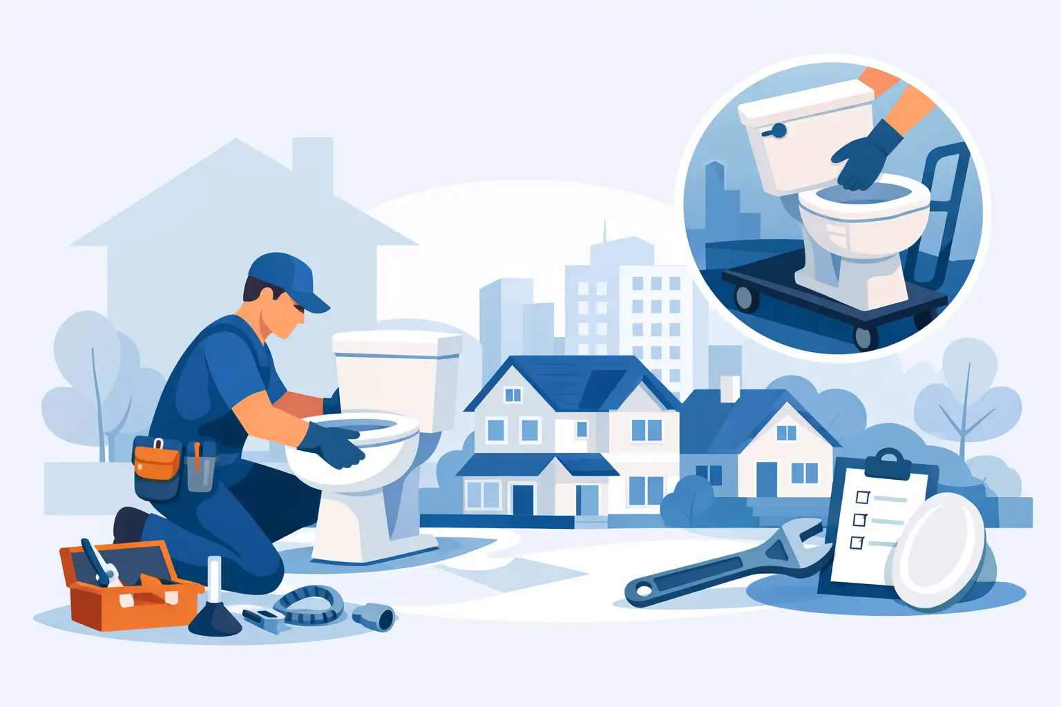 Toilet Replacement for Rental Properties