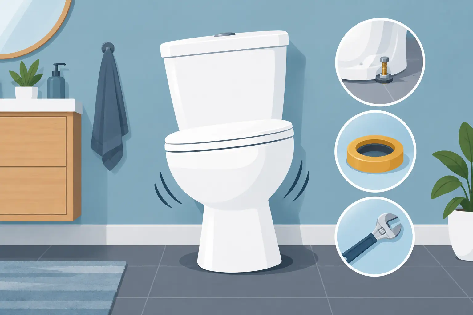 Why Does a Toilet Rock? Causes and Fixes