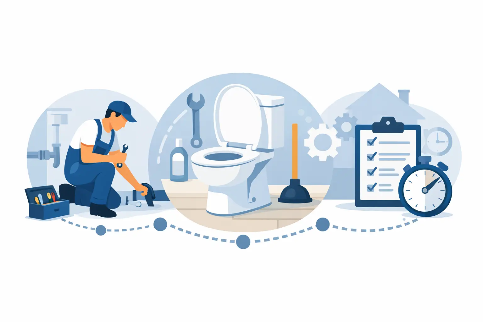 Your Toilet Installation Timeline, Explained